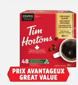 Canadian Tire Tim Hortons Original Roast K-Cup Coffee Pods, 48-Ct offer