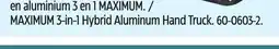 Canadian Tire MAXIMUM 3-in-1 Hybrid Aluminum Hand Truck offer