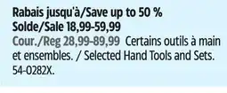 Canadian Tire Selected MAXIMUM Hand Tools and Sets offer