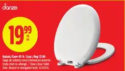 Canadian Tire danze Slow-Close Toilet Seat offer