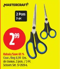 Canadian Tire Mastercraft Scissors Set offer
