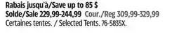 Canadian Tire Selected WOODS Tents offer