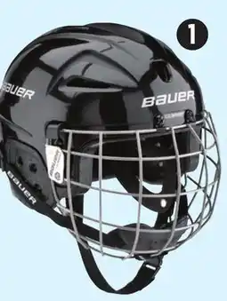 Canadian Tire Bauer Lil' Sports Youth Hockey Helmet Combo. Black or pink offer