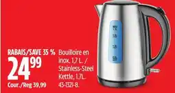 Canadian Tire Master Chef Stainless-Steel Kettle offer