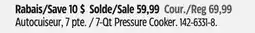 Canadian Tire 7-Qt Pressure Cooker offer