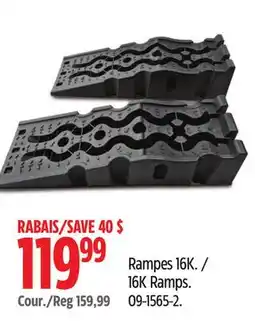 Canadian Tire Motomaster 16K Ramps offer