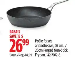 Canadian Tire THE ROCK 26cm Forged Non-Stick Frypan offer