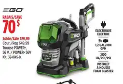 Canadian Tire POWER+ 56V Kit offer