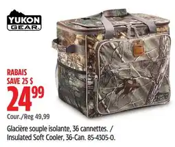 Canadian Tire Yukon Gear Insulated Soft Cooler, 36-Can offer