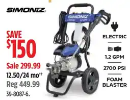 Canadian Tire Simoniz foam blaster offer