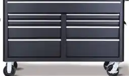 Canadian Tire 56˝ 9-Drawer Cabinet with Built-In Power Bar with USB offer