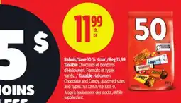 Canadian Tire Taxable Chocolate and Candy offer