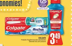 Jean Coutu COLGATE Oral care products offer