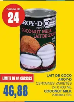 Wholesale Club LAIT DE COCO offer