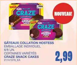 Wholesale Club GÂTEAUX COLLATION, 6/8 UN offer