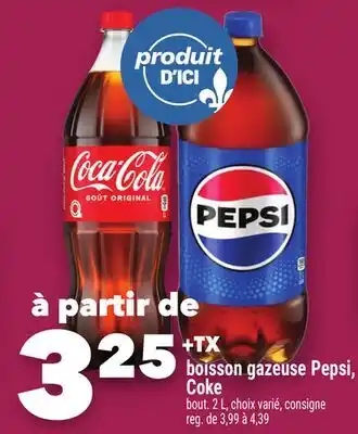 Marche Ami boisson gazeuse Pepsi, Coke offer