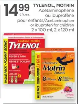 Proxim TYLENOL, MOTRIN offer