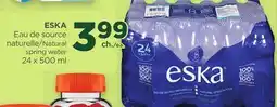 Proxim ESKA Natural spring water offer