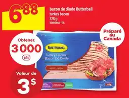 Maxi BACON DE DINDE BUTTERBALL | TURKEY BACON offer