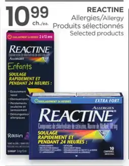 Proxim REACTINE Allergy offer
