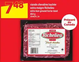Maxi VIANDE CHEVALINE HACHÉE EXTRA-MAIGRE RICHELIEU | EXTRA LEAN GROUND HORSE MEAT offer