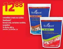Maxi CREVETTES CRUES OU CUITES SEAQUEST , 70-90/LB offer