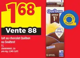 Maxi LAIT AU CHOCOLAT QUÉBON OU SEALTEST offer