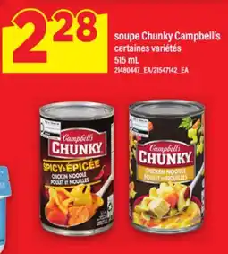 Maxi SOUP CHUNKY CAMPBELL'S offer