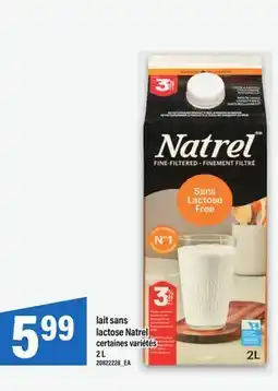 Maxi LAIT SANS LACTOSE NATREL offer