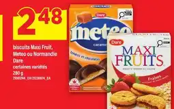 Maxi BISCUITS MAXI FRUIT, METEO OU NORMANDIE DARE offer