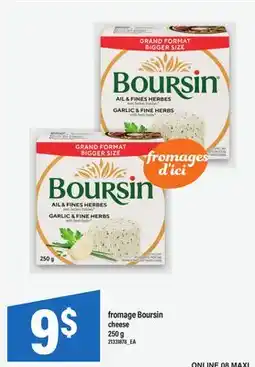 Maxi FROMAGE BOURSIN | CHEESE offer
