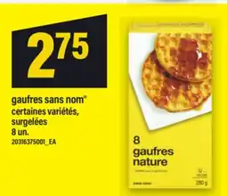 Maxi GAUFRES SANS NOM , 8 UN offer