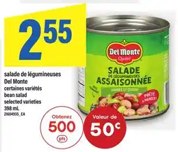 Maxi SALADE DE LÉGUMINEUSES DEL MONTE | BEAN SALAD offer