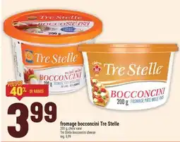 Marché Adonis FROMAGE BOCCONCINI TRE STELLE | TRE STELLE BOCCONCINI CHEESE offer