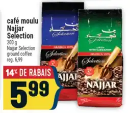Marché Adonis café moulu Najjar Selection | Najjar Selection ground coffee offer