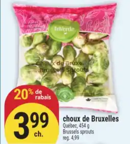 Marché Adonis choux de Bruxelles | Brussels sprouts offer