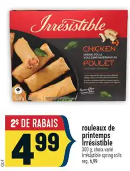 Marché Adonis rouleaux de printemps Irrésistible | Irrésistible spring rolls offer