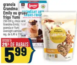 Marché Adonis granola Grandma offer