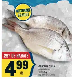 Marché Adonis DAURADE GRISE | GREY SEA BREAM offer