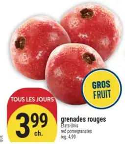 Marché Adonis grenades rouges | red pomegranates offer