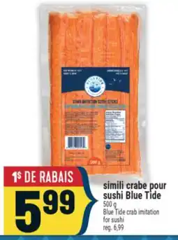 Marché Adonis SIMILI CRABE POUR SUSHI BLUE TIDE | BLUE TIDE SIMILI CRABE POUR SUSHI offer