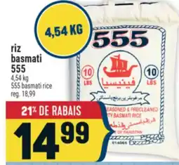 Marché Adonis RIZ BASMATI 555 | 555 BASMATI RICE offer