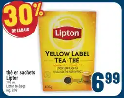 Marché Adonis THÉ EN SACHETS LIPTON | LIPTON TEA BAGS offer