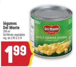 Marché Adonis légumes Del Monte | Del Monte vegetables offer
