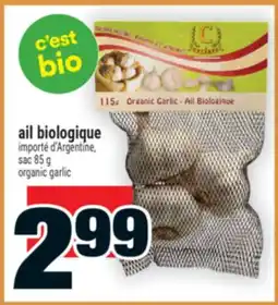 Super C ail biologique | organic garlic offer