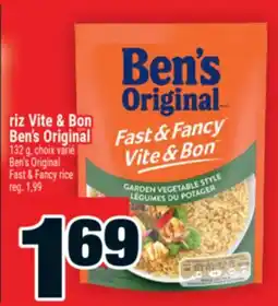 Super C riz Vite & Bon Ben's Original | Ben's Original Fast & Fancy rice offer
