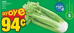 Super C céleri | celery offer
