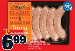 Super C saucisses Furca | Furca sausages offer