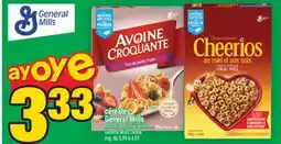 Super C céréales GeneralMills | GeneralMills cereal offer