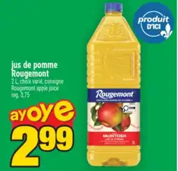 Super C jus de pomme Rougemont | Rougemont apple juice offer
